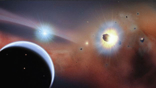 Ученые определили скорость вращения экзопланеты Бета Живописца b