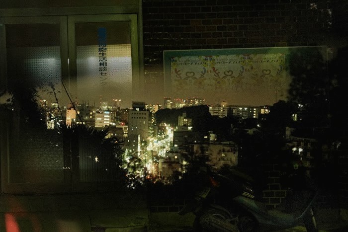 Таксист-фотограф снимает ночной город