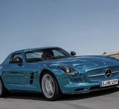 Электрический спорткар Mercedes-Benz SLS AMG