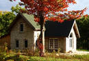 Домик в стиле cordwood:  возможность возвести дом практически в одиночку!