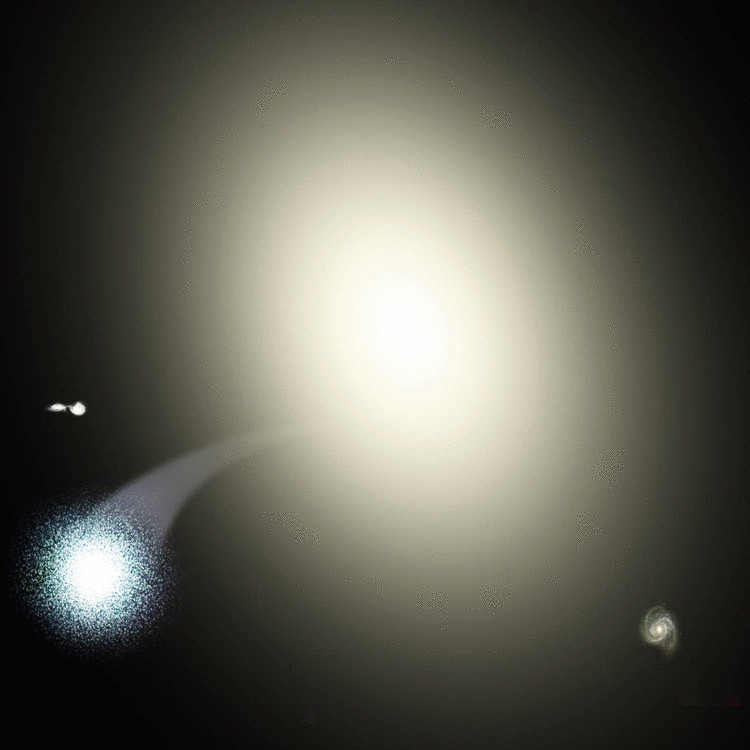 Астрономы обнаружили скопление звезд-беглецов