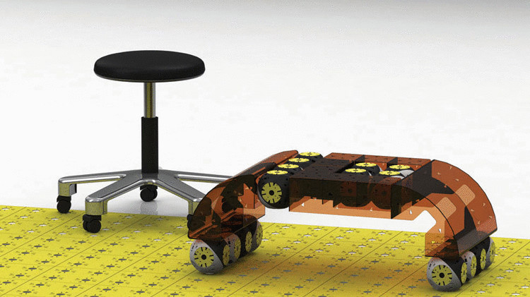 Новый взгляд на мебель—роботехнические модули