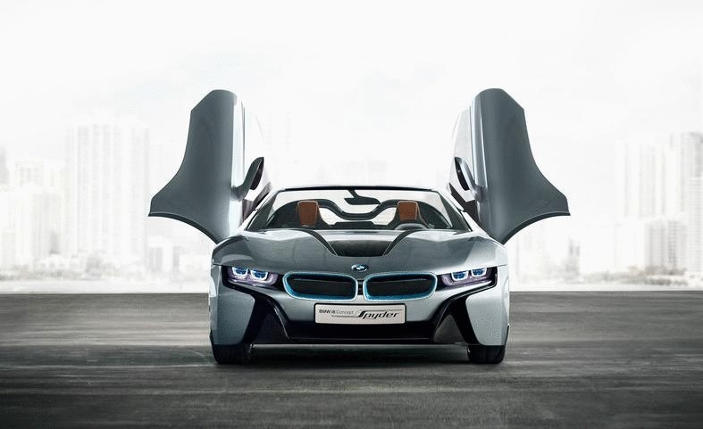 Очень сексуальный BMW i8  купе спорт 2015