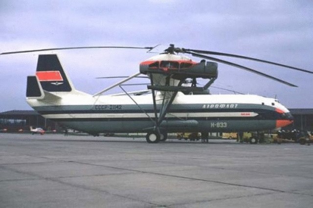 Ми-12: самый большой в мире вертолет-рекордсмен
