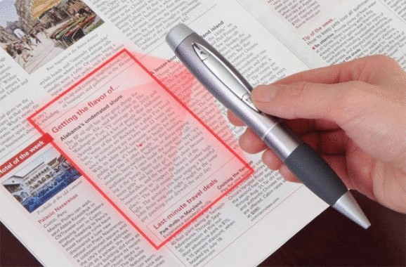 Новая ручка-сканер 