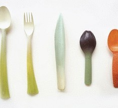 Биоразлагаемая одноразовая посуда в виде фруктов и овощей: экономно, практично, удобно
