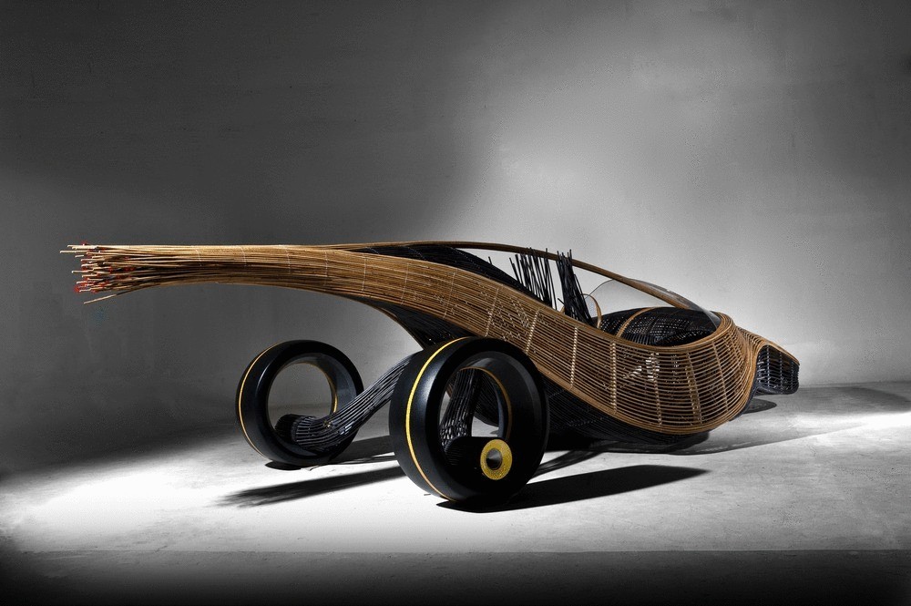 Создан прототип бамбукового концепт-кара