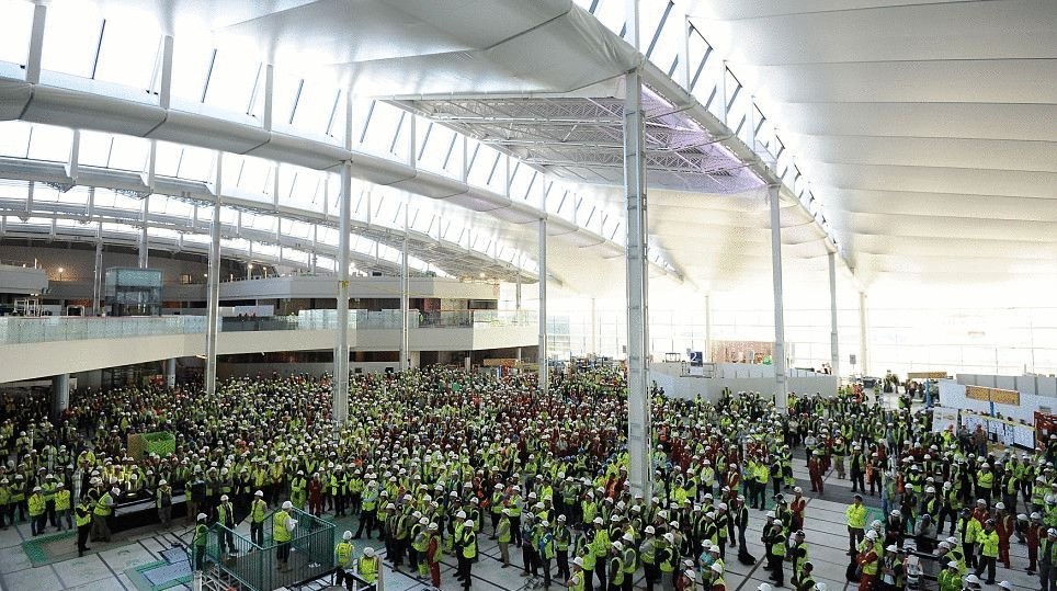 В Лондоне строят новый терминал аэропорта, для тех, кто боится летать