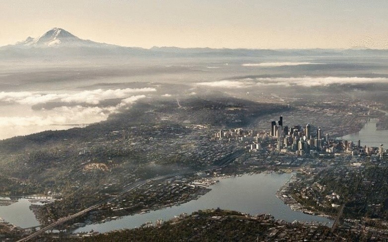 Потрясающие снимки городов с высоты птичьего полета