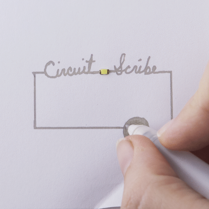Шариковая ручка позволит рисовать токопроводящие рисунки