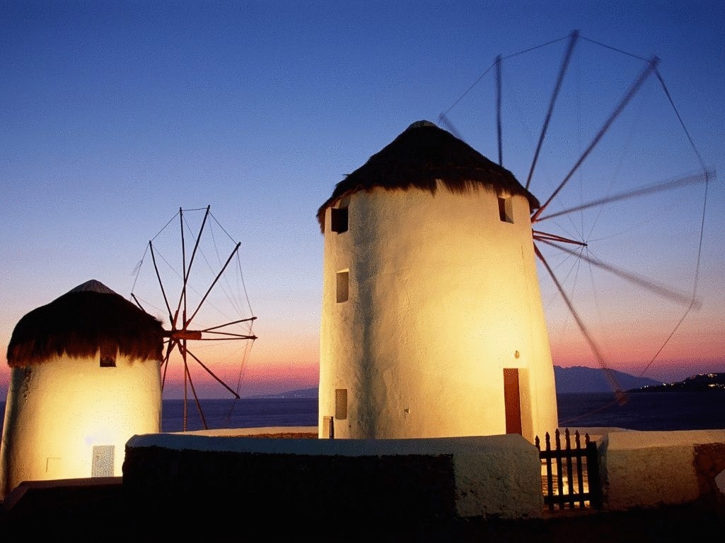 Ветряные мельницы острова Миконос