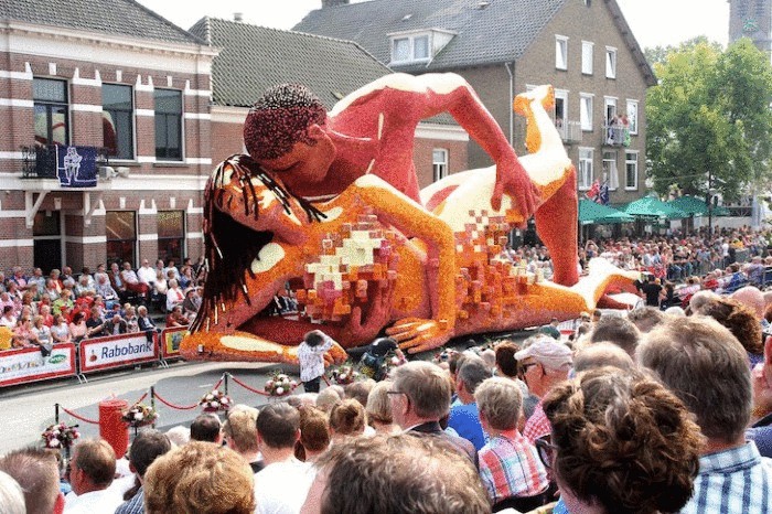 Фестиваль георгин в Голландии— неудержимый цветочный креатив 