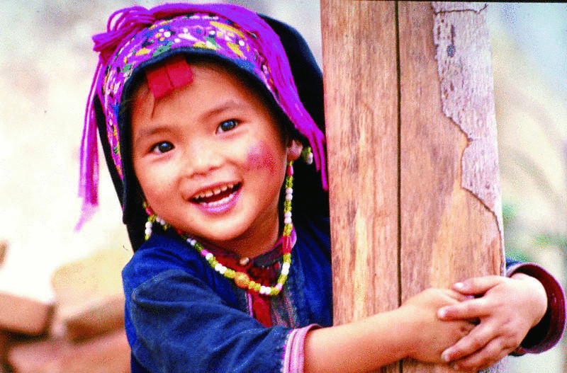 Тибет: Детей мало не бывает