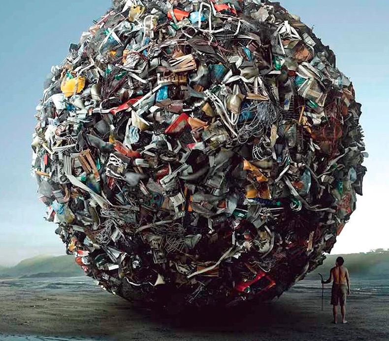 Ученые подсчитали количество мусора при производстве товаров