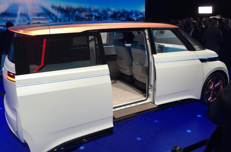 Volkswagen Budd-e: дебют электрического микроавтобуса