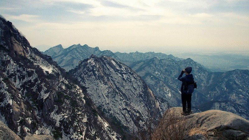 Фоторепортаж— гора Пукхансан, самая высокая точка   Сеула