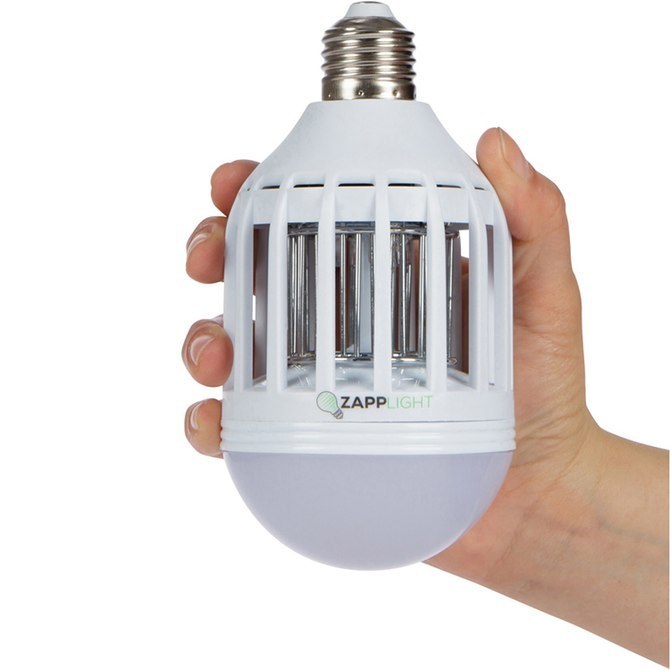 ZappLight: светодиодная лампочка, которая также убивает комаров