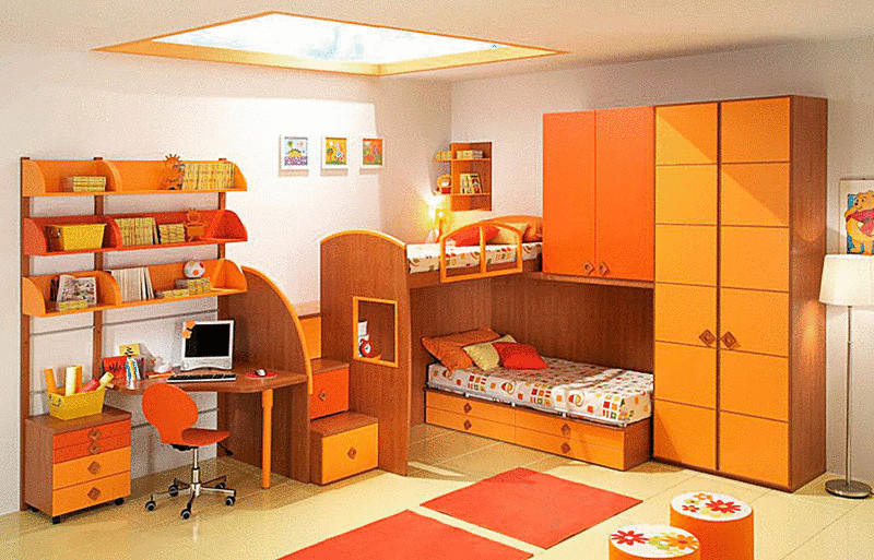 Великолепные идеи для  дизайна детской комнаты