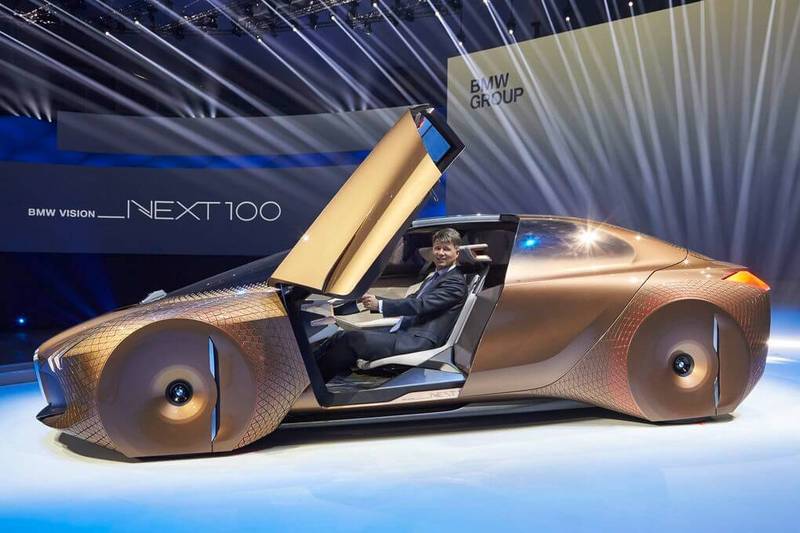  VISION NEXT 100: концепт автомобиля будущего на ближайшие 100 лет от BMW 
