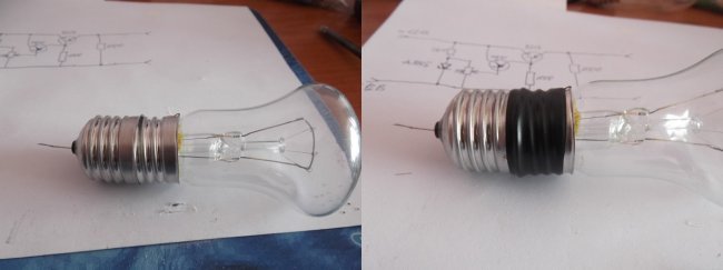 Как сделать лампочку экономку из обычной лампы накаливания