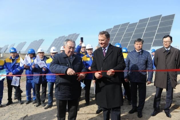 В Казахстане запустили первую в СНГ систему хранения солнечной энергии