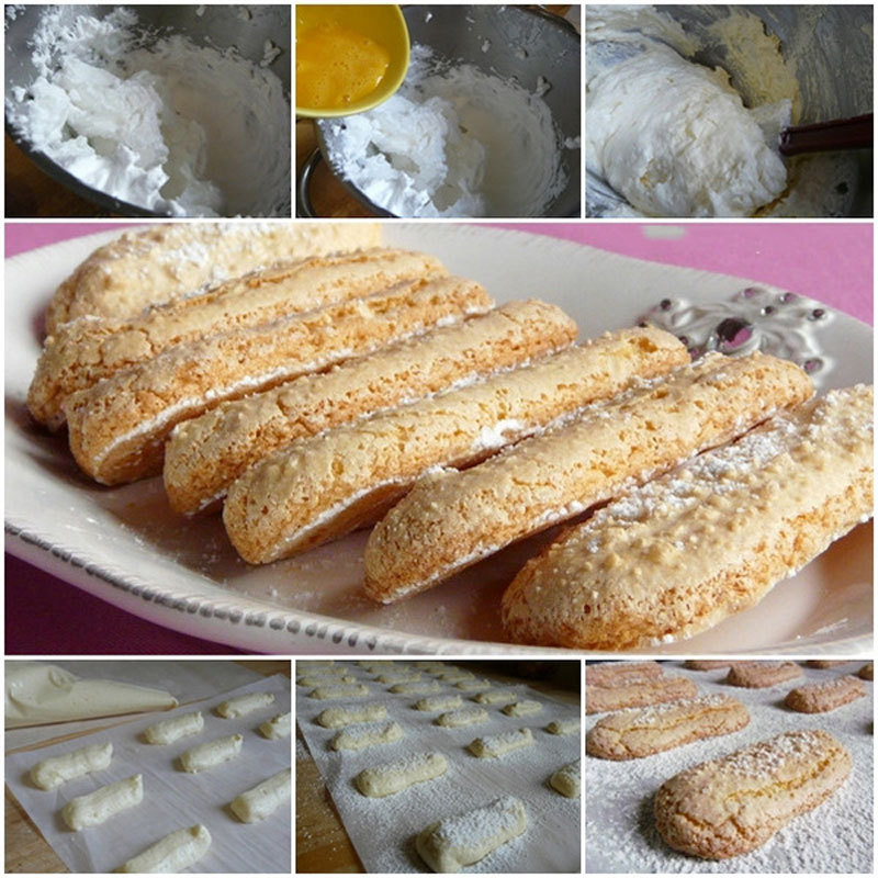 Savoiardi — традиционное итальянское бисквитное печенье