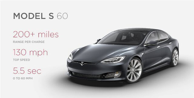 Tesla представила две дешёвые версии Model S