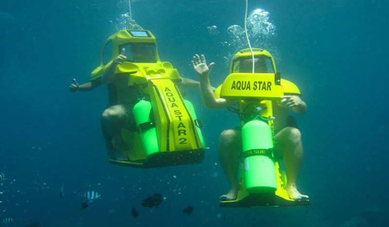 Aqua Star – самый доступный подводный скутер