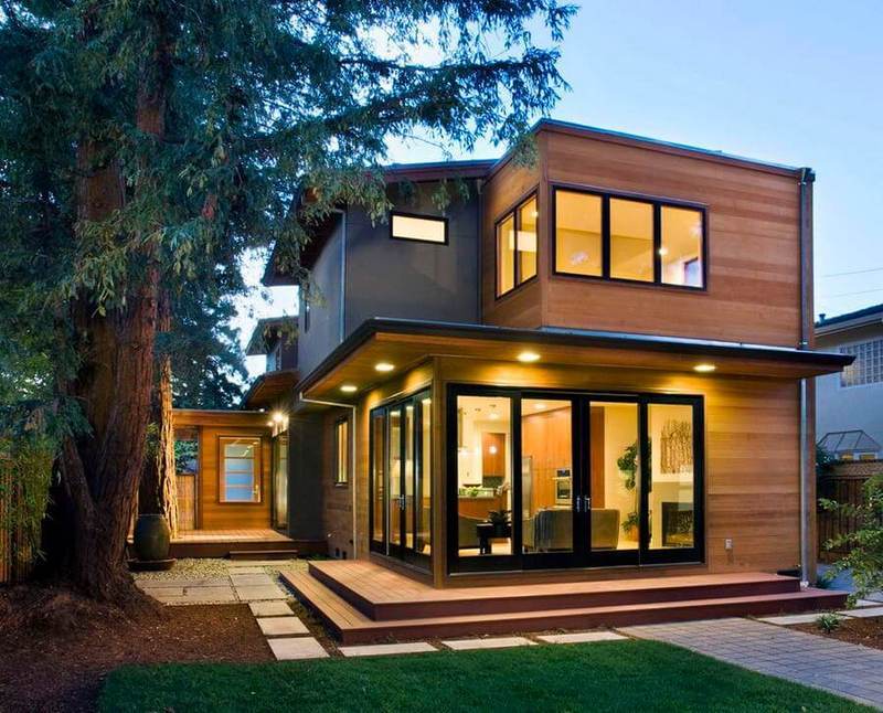 Типы крыш деревянных эко домов для загородного строительства