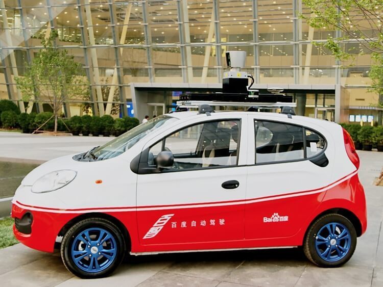 В основу нового робомобиля Baidu положена модель Chery eQ