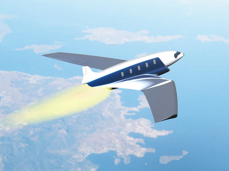 Как мог бы выглядеть самолет, летающий со скоростью 25 600 км/ч?