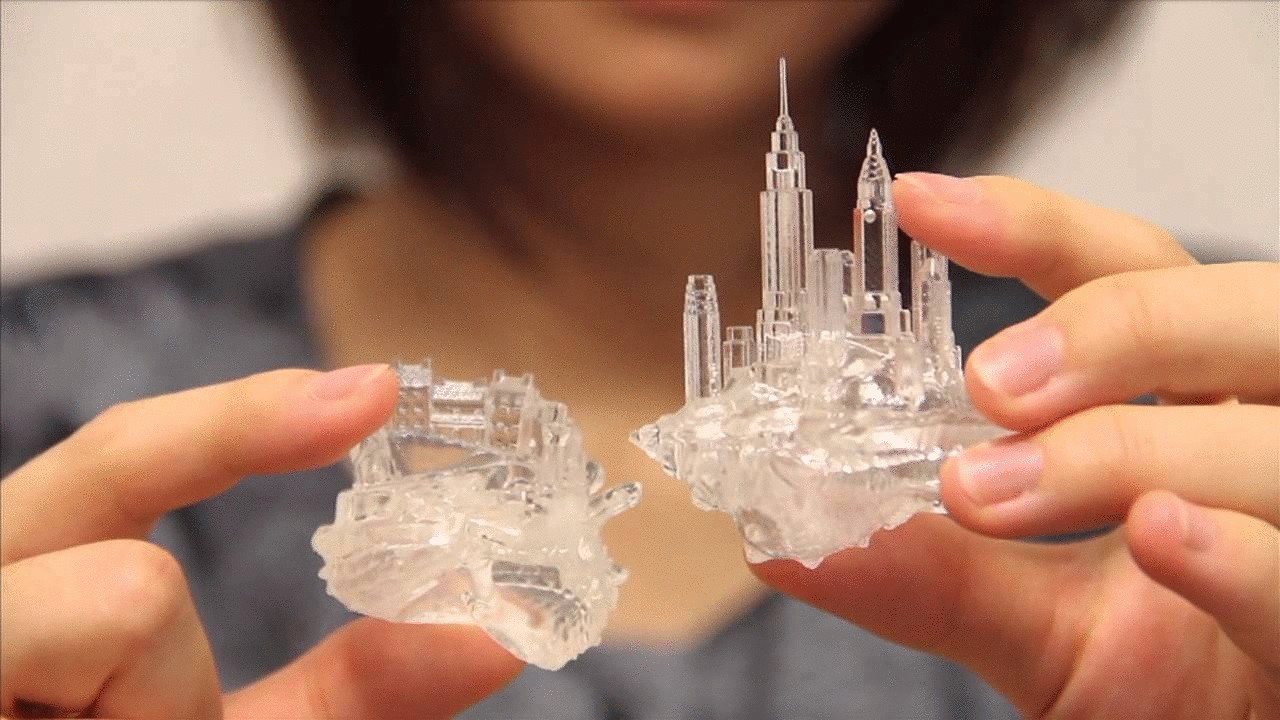 3D дома для раков-отшельников от Aki Inomata