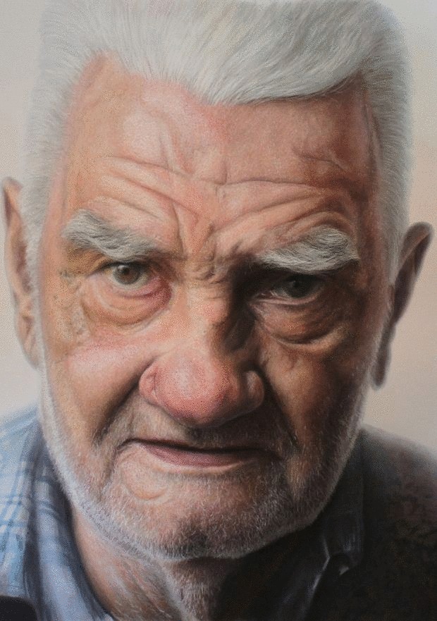 Потрясающие реалистичные  портреты художника Dino Tomic