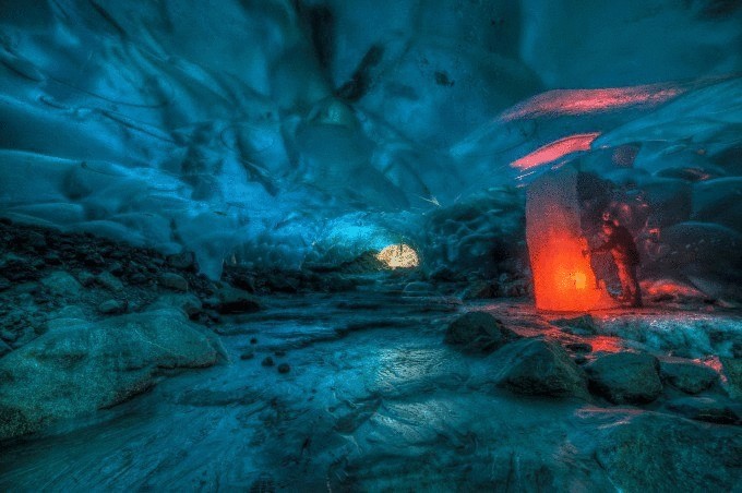 Ледяные пещеры Аляски от Ron Gile