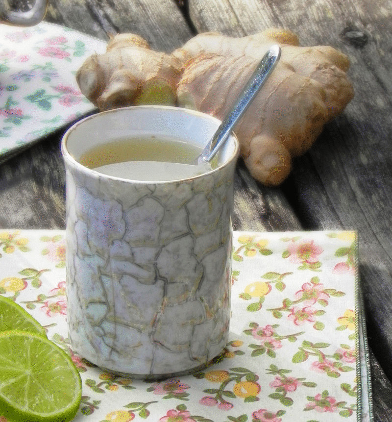 10 рецептов имбирного чая  