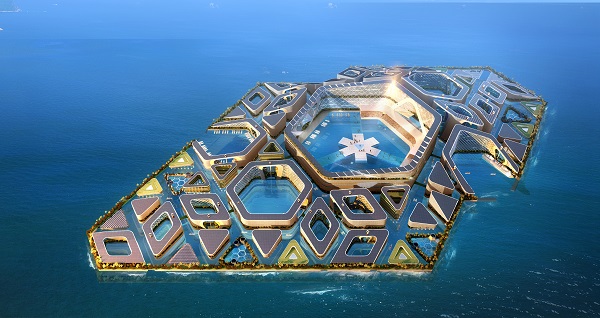 Floating City—зелёная  альтернатива  материковым мегаполисам