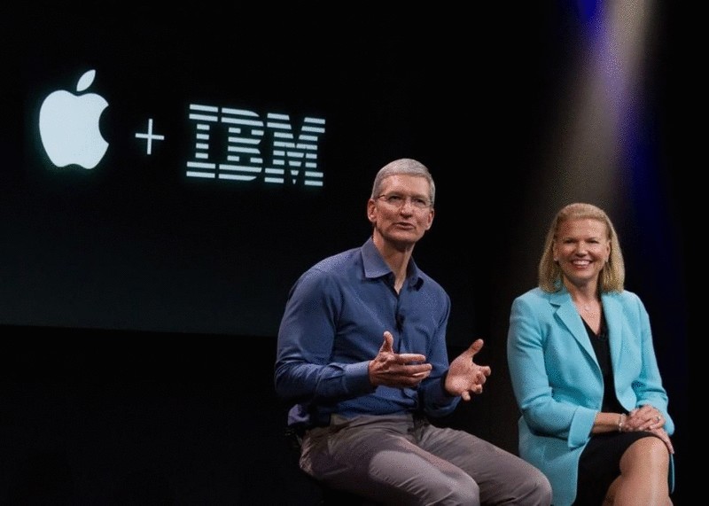 Apple и IBM  будут вместе выпускать iPhone и iPad      