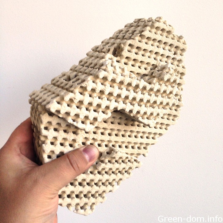 Напечатанный на 3D-принтере кирпич охладит ваш дом