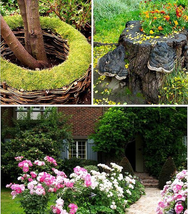 Креативные идеи для оформления садовых и дачных участков