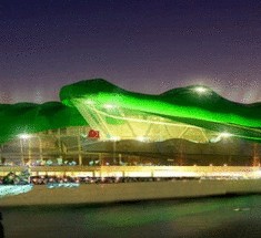 Стадион-крокодил Bursaspor  в Турции