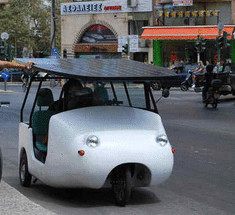 На Крите создали свой солнечный автомобиль