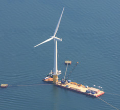 Плавучие ветряные электростанции собирают энергию сильнейших ветров