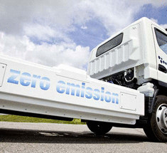 Электрический грузовик Fuso Canter проходит финишные тесты в Португалии