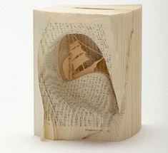 Томоко Такеда и его креативные скульптуры из книг