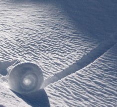 Снежные цилиндры - редкое метеорологическое явление