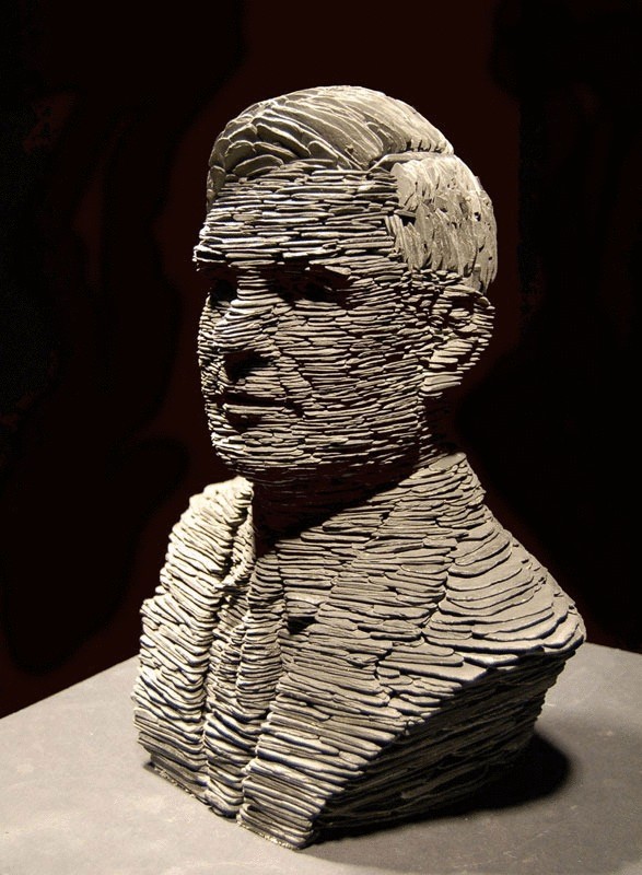Сланцевые скульптуры Стивена Кеттла