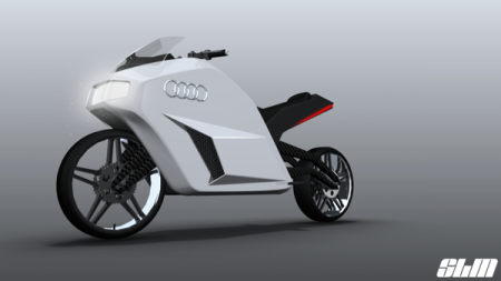 Электромотоцикл Audi - супербайк будущего