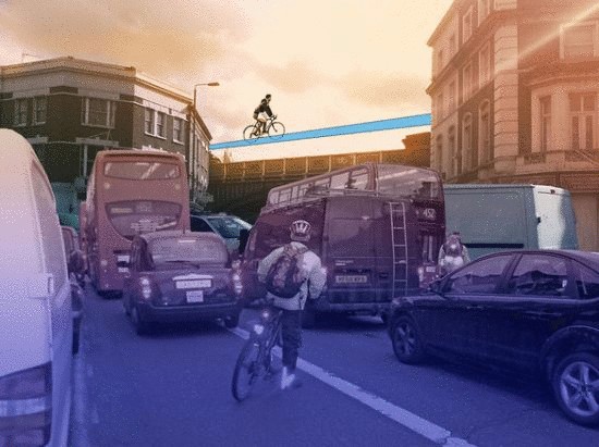 «SkyCycle» - велодорожки над Лондоном