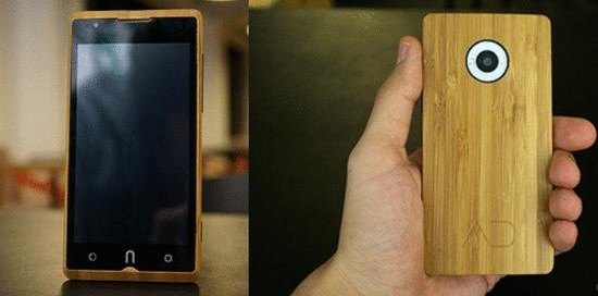 ADzero - бамбуковый смартфон