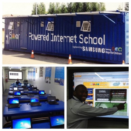 Солнечные интернет-школы в Южной Африке от Samsung